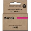 Actis KH-655MR ink (replacement for HP 655 CZ111AE; Standard; 12 ml; magenta)