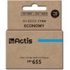 Actis KH-655CR ink (replacement for HP 655 CZ110AE; Standard; 12 ml; cyan)