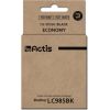 Actis KB-985BK ink for Brother printer; Brother LC985BK replacement; Standard; 28,5 ml; black