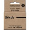 Actis KB-123Bk ink (replacement for Brother LC123BK/LC121BK; Standard; 10 ml; black)