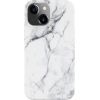Evelatus iPhone 15 Plus Premium Silicone case Customized Print Apple White