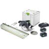 Akumulatora ripzāģis Festool HKC 55 5,0 EBI-Set-FSK 420;  18 V; 2x5,0 Ah akum.