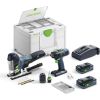 Akumulatora instrumentu komplekts Festool T 18+3/PSC 420 HPC I-Set;  18 V; 2x4,0 Ah akum.