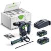 Akumulatora perforators Festool BHC 18 HPC 4,0 I-Plus;  18 V; 2x4,0 Ah  akum.