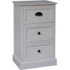 Kumode MELDON 45x35xH75,5cm, balta