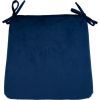 Cushion VELVET 2, for chair 39x39cm, blue