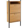 Apavu skapis AALBORG 55,6x26xH91,5cm, ozols