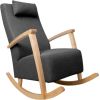 Rocking chair VENLA dark grey