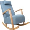 Rocking chair VENLA light blue