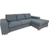 Corner sofa DAGMAR grey