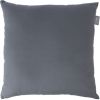 Pillow MY COTTON 45x45cm, light grey/grey