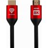 Kabelis Genesis HDMI Male - HDMI Male 3m 8K  PS4 / PS5 Red