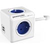 Allocacoc 2402BL/FREUPC power extension 1.5 m 4 AC outlet(s) Indoor Blue, White