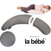 La Bebe™ Nursing La Bebe™ Moon Maternity Pillow Cover Art.156260 Light Grey Papildus PĀRVALKS pakaviņam 195 cm
