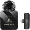 PULUZ PU647B Lavalier Bezvadu Mikrofons