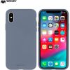 Mercury Силиконовый матовы чехол с Мягкой внутренней частью для Apple iPhone 11 Pro Лавандово-Серый
