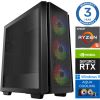 INTOP AQUA Ryzen 5 7600X 64GB DDR5 500SSD M.2 NVME RTX4060Ti 8GB WIN11Pro