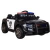 Lean Cars Police Electric Ride-On Car - Black