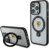 Ferrari Ring Stand MagSafe Back Case Aizsargapvalks Priekš Apple iPhone 15 Pro Max
