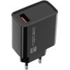 NATEC USB CHARGER RIBERA 18W USB-A BLACK