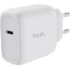MOBILE CHARGER WALL MAXO 65W/USB-C WHITE 25139 TRUST