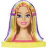 Lalka Barbie Mattel Głowa do stylizacji Neonowa tęcza Blond włosy HMD78