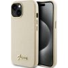 Guess Glitter Glossy Script Back Case Защитный Чехол для Apple iPhone 15