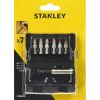 Skrūvgriežu uzgaļu komplekts Stanley STA60480-XJ; 7 gab.