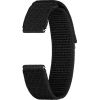 Samsung Galaxy Fabric Band (Wide, 20mm, M/L) Black