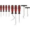 Kstools Āķu un īlenu komplekts, 9 gab., KS Tools