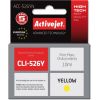 Activejet ACC-526YN ink (replacement for Canon CLI-526Y; Supreme; 10 ml; yellow)