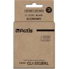 Actis KC-551Bk ink (replacement for Canon CLI-551Bk; Standard; 12 ml; black (with chip)