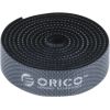Orico Circle Velcro Straps 1m (черный)