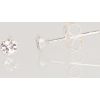 Серебряные серьги-пуссеты #2202663_CZ, Серебро 925°, Цирконы, 0.3 гр.