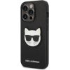 Karl Lagerfeld iPhone 14 Pro Max PU Saffiano Choupette Head Case Apple Black