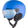 WINTER HELMET ALPINA ZUPO VISOR Q-LITE BLUE MATT 54-58 Ziemas sporta ķiveres