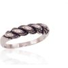 Серебряное кольцо #2100004(POx-Bk), Серебро 925°, оксид (покрытие), Размер: 22, 5 гр.