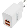 LĀDĒTĀJS Digitus USB CHARGER 2X USB-A 15W USB CHARGER 2X USB-A 15W