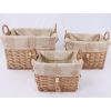 Basket WILLI STRIPE 29x19xH22cm