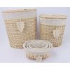 Basket WILLI TASSEL 36x29xH15cm