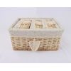 Basket WILLI TASSEL 26x18xH12cm