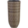 Puíu pods WICKER D37xH77 cm, plastikâta pinums, krâsa: tumði brûns