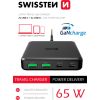 Swissten Desktop GaN Charger Адаптер 2x USB-C /  2x USB / 65W
