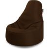 Qubo Loft Chocolate POP FIT Augstas kvalitātes krēsls Bean Bag