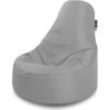 Qubo Loft Silver POP FIT Augstas kvalitātes krēsls Bean Bag