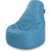 Qubo Loft Wave Blue POP FIT Augstas kvalitātes krēsls Bean Bag