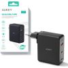 Wall charger AUKEY PA-B7O Omnia II GaN 2xUSB-C 1xUSB-A PD 3.1 PPS 140W EU/US/UK