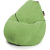 Qubo Comfort 90 Lime VELVET FIT Augstas kvalitātes krēsls Bean Bag