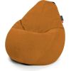 Qubo Comfort 90 Mango VELVET FIT Augstas kvalitātes krēsls Bean Bag
