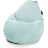 Qubo Comfort 90 Seafoam VELVET FIT Augstas kvalitātes krēsls Bean Bag